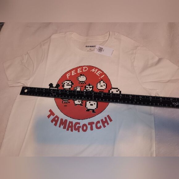 Old Navy Tamagachi Gender-Neutral Graphic T-Shirt NWT - Picture 2 of 5